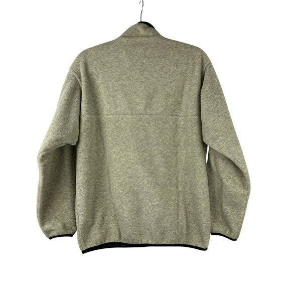 Patagonia Synchilla Men's Size Medium Fleece Jacket Pullover Beige - Picture 2 of 13
